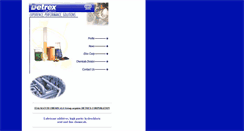 Desktop Screenshot of detrex.com